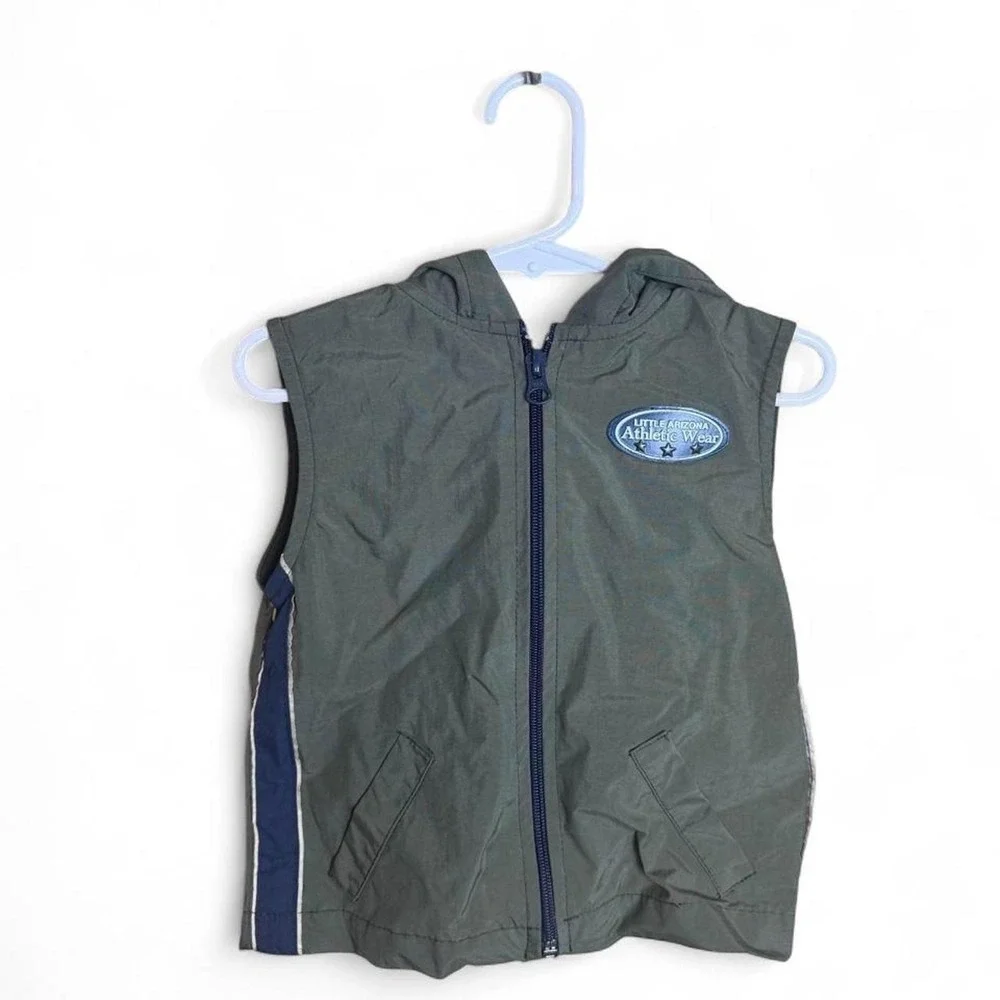 Vintage Toddler Arizona Dark Green Vest